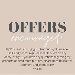 MAKE AN OFFER TODAY!